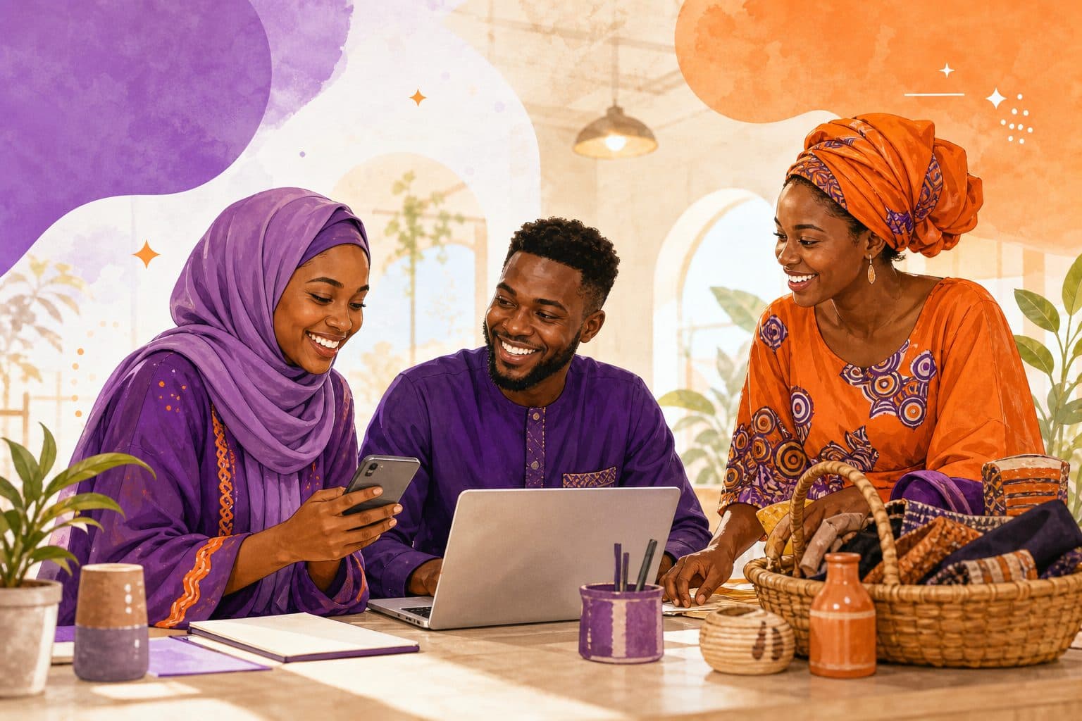 Entrepreneurs learning and building together on Lalitah