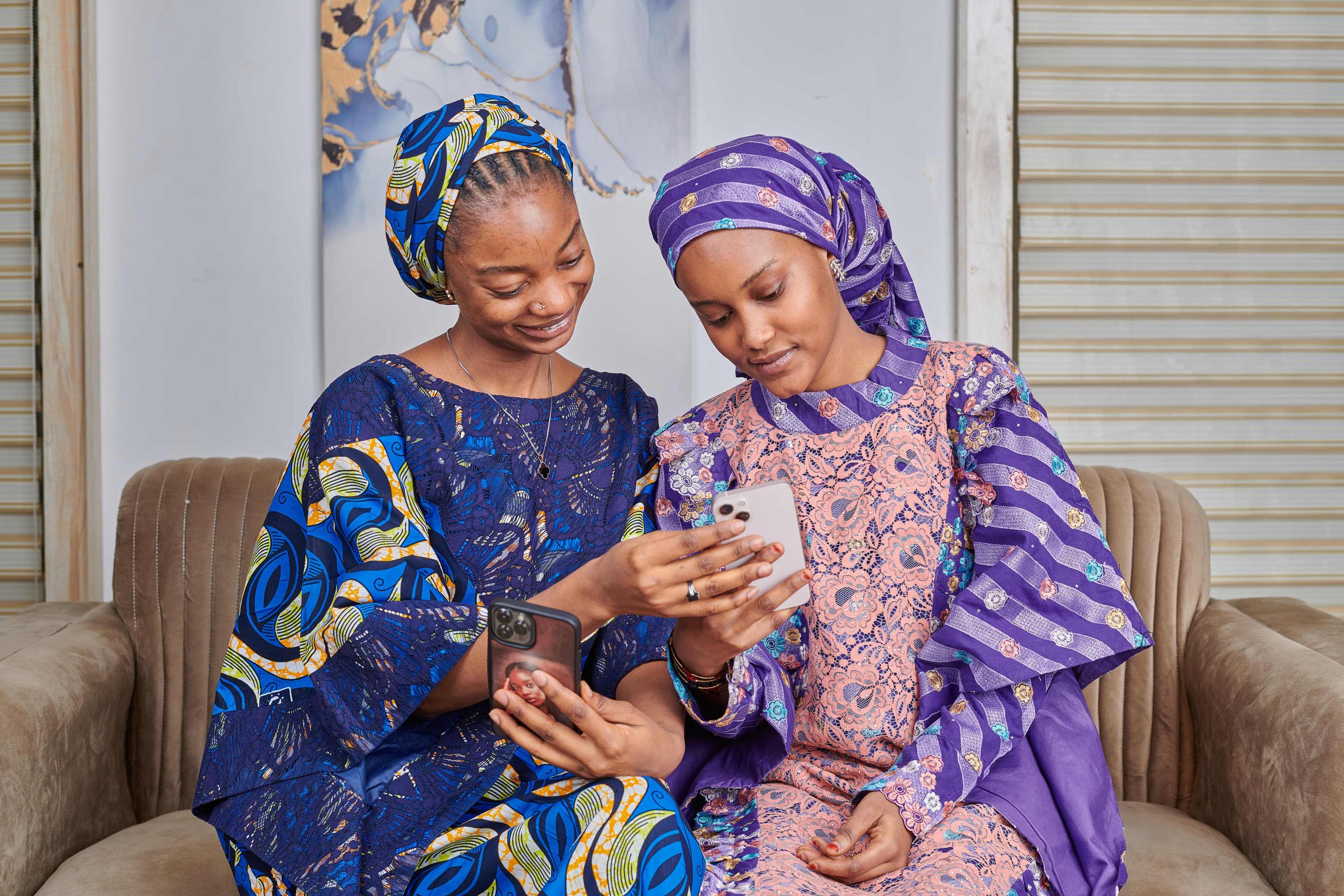 Women entrepreneurs building businesses together with Lalitah Women